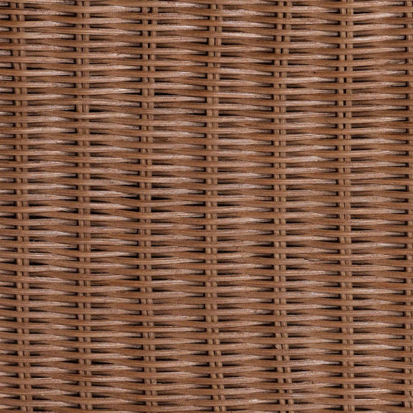 Baxton Studio bali & pari Detta Natural Rattan Sectional Set - Handwoven Wicker Lounge Sofa for Cozy Living Rooms 3-Piece Detta-Peanut Brown-Rattan-3PC Sectional Set