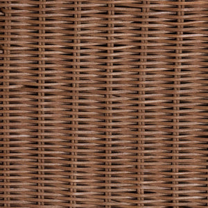 Baxton Studio bali Detta Natural Rattan 3-Piece Living Room Set - Handcrafted Boho Wicker Sofa, Loveseat & Chair Detta-Peanut Brown-Rattan-3PC Set