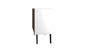Manhattan Comfort Amsterdam Mid-Century Modern Cabinet White 144AMC205