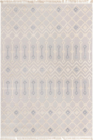 Unique Loom Arlo Lenny Machine Made Tribal Rug Sandy Beige, Beige/Gray 9' 10" x 14' 1"