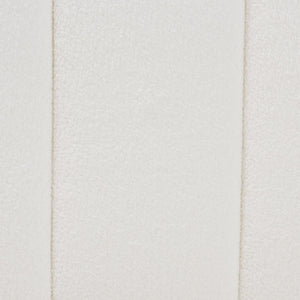 Baxton Studio Baxton Studio Palmer Cream Teddy-Bear Daybed with Trundle - Plush, Modern Sofa Bed for Cozy Spaces SP1066-B-CF0034 Cream Teddy Bear Fabric Daybed-Twin