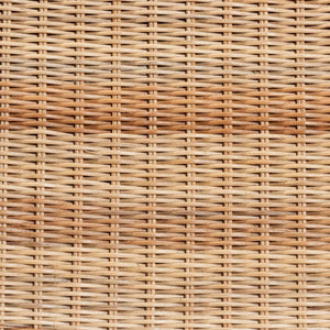 Baxton Studio bali Dyna Handwoven Rattan Dining Chair - Coastal Boho Seating with Removable Cushion & Loop Backrest Dyna-Natural Wild-Wood/Rattan-Cushion-DC