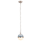 Harmelin 7'' Wide 1-Light Mini Pendant - Pale Blue 14514/1 Elk Lighting