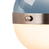 Harmelin 7'' Wide 1-Light Mini Pendant - Pale Blue 14514/1 Elk Lighting