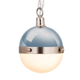 Harmelin 7'' Wide 1-Light Mini Pendant - Pale Blue 14514/1 Elk Lighting