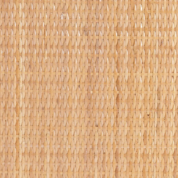 Baxton Studio bali Dyna Handwoven Natural Rattan Coffee Table with Open Shelf – Coastal Boho Accent for Living Spaces Dyna Oval-Natural Wild-Rattan-CT