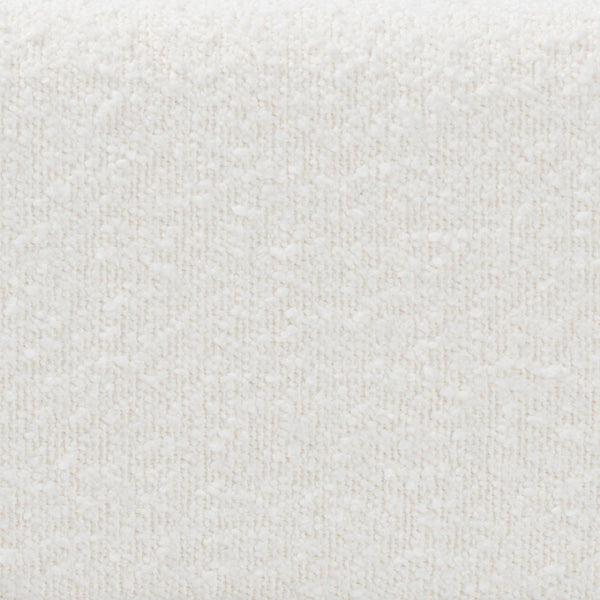 Baxton Studio Baxton Studio Aerona Canopy Bed - Plush Cream Boucle Upholstered Four-Poster with Tufted Headboard BBT61369-Canopy Cream-Queen