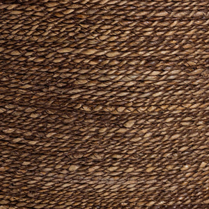 Baxton Studio bali Ridley Seagrass Dining Chair – Handcrafted Mahogany Frame, Cushioned Seat for Coastal Charm MD-39833 Ridley-Brown Wash-Cushion-DC