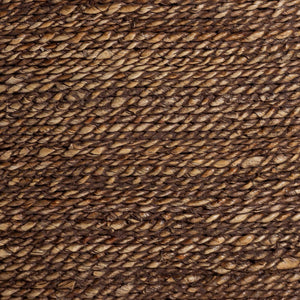 Baxton Studio bali Seagrass Counter Stool with Wingback & Cushioned Seat - Coastal Mahogany Frame for Kitchen Use MD-39837 Jasper-Brown Wash-Cushion-CS