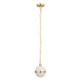 Harmelin 7'' Wide 1-Light Mini Pendant - White 14534/1 Elk Lighting