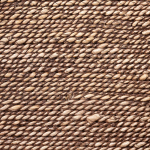 Baxton Studio bali Jasper Seagrass Bar Stool - Handcrafted Mahogany Frame with Wingback & Cushioned Comfort, Brown Wash MD-39838 Jasper-Brown Wash-Cushion-BS