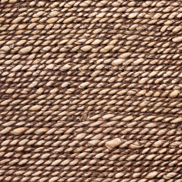 Baxton Studio bali Jasper Seagrass Bar Stool - Handcrafted Mahogany Frame with Wingback & Cushioned Comfort, Brown Wash MD-39838 Jasper-Brown Wash-Cushion-BS