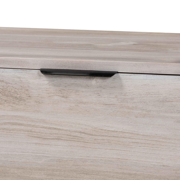 Baxton Studio bali Alvaro Wood Storage Trunk - Modern Farmhouse Blanket Chest & Versatile Seating for Home Decor Alvaro-White Wash-Wooden-Bench-Boxed