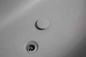 English Elm Bathtub Drain Kit Overflow Cover Corrosion Resistant Glossy Finish for Clean Bathroom Style Grey W1573P303205