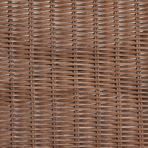 Baxton Studio bali Raya Natural Rattan Dining Chair - Handcrafted Boho Accent Chair with Arched Back & Cushioned Seat Raya-Light Brown Rattan-Cushion-DC