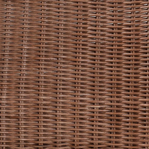 Baxton Studio bali Bali Rivan Natural Rattan Dining Chair - Handcrafted Boho Accent with Cushioned Seat & Openwork Back Rivan-Light Brown Rattan-Cushion-DC