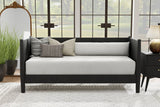 Black Contemporary Size Day Bed