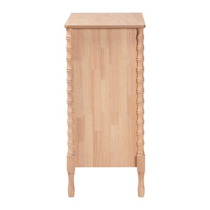 Baxton Studio Baxton Studio Laurent Chest - Stylish 4-Drawer Organizer with Bamboo Legs for Chic Bedroom Storage MG9017-Beech-4DW-Chest