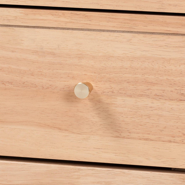 Baxton Studio Baxton Studio Laurent Chest - Stylish 4-Drawer Organizer with Bamboo Legs for Chic Bedroom Storage MG9017-Beech-4DW-Chest