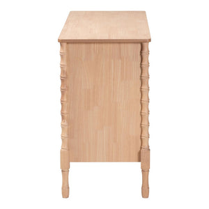 Baxton Studio Baxton Studio Laurent Dresser - 6-Drawer Versatile Storage Cabinet with Bamboo Legs for Stylish Bedrooms MG9017-Beech-6DW-Dresser