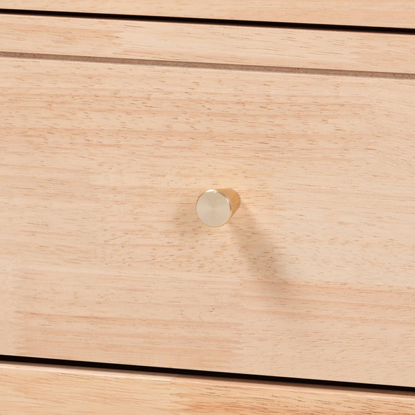 Baxton Studio Baxton Studio Laurent Dresser - 6-Drawer Versatile Storage Cabinet with Bamboo Legs for Stylish Bedrooms MG9017-Beech-6DW-Dresser