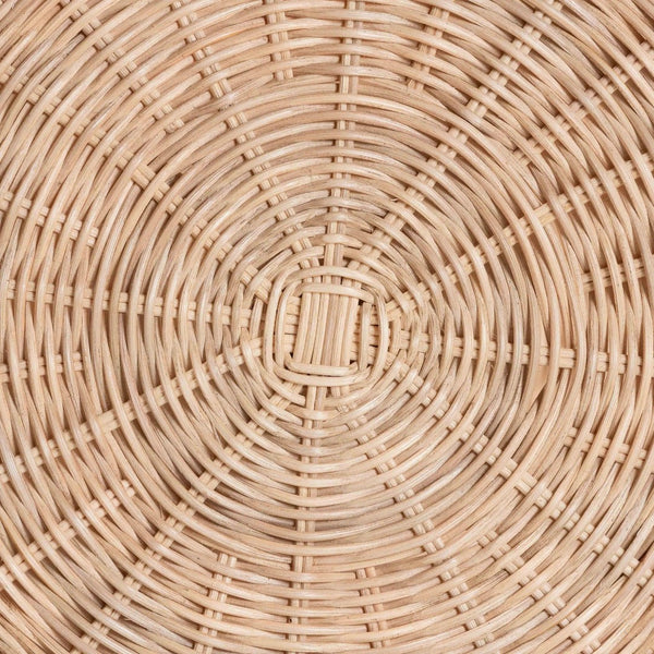 Baxton Studio bali Latoya Natural Rattan End Table - Handwoven 2-Tier Wicker Side Table for Boho-Chic Spaces WS156/Smaller-Natural Rattan-ET