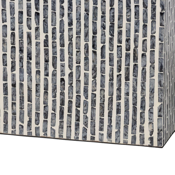 Baxton Studio bali Tawana Capiz Shell Console Table - Coastal Modern Accent for Entryway or Living Room Style F2502-FT08-Capiz-Console Table