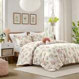 Gwen Casual Mushroom Garden Comforter Set