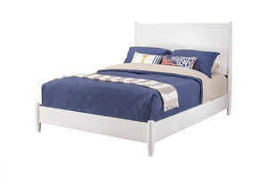 IDEAZ 1463APB White Contemporary Full Size Bed White 1463APB
