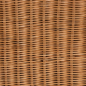 Baxton Studio Bali Belita Handwoven Natural Rattan Pet Bed With Scalloped Base And Removable Plush Cushion Light Honey DC1121-Natural Rattan-Cushion-Sm-Pet Bed