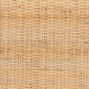 Baxton Studio Bali Mortis Handwoven Rattan 4-Tier Open Shelf Cabinet With Double-Door Base — Coastal Boho Storage Marcelo-Natural-Cabinet-KD-Box