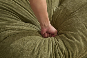 English Elm United We Win U-Shaped Cloud Couch In Pelletized Velvet With 2 Ottomans & Lumbar Pillows For Cozy Living W1568S00197-GIGA