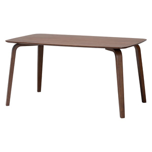 Baxton Studio Baxton Fremont 5-Piece Mid-Century Dining Set With Cushioned Contoured Chairs And Tapered Legs 47.20" W x 29.50" D x 29.50" H Everwood/Fiesta-Taupe/Walnut-5PC Dining Set