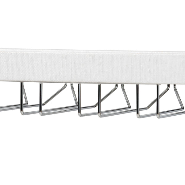 Baxton Studio Bali Oaklynn Handwoven Grasscloth Wine Rack Console With Glass Top & Stemware Holder, Coastal Chic Table FBS202A-S347 White/6mmRegGlass-Wine Rack