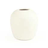 Matte White Vase (14665S A584A) Zentique