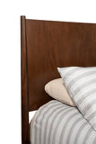 IDEAZ Walnut Contemporary Bed Walnut 1467APB