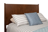 IDEAZ 1468APB Walnut Contemporary Full Size Bed Walnut 1468APB