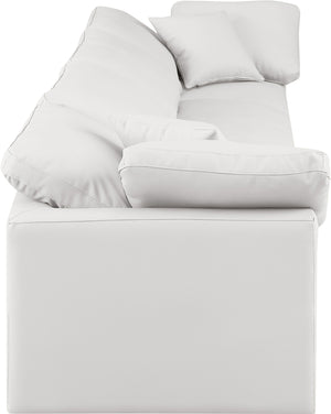 Indulge Cream Vegan Leather Modular Sofa 146Cream-S140 Meridian Furniture