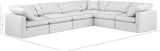 Indulge Cream Vegan Leather Modular Sectional 146Cream-Sec6A Meridian Furniture