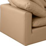 Indulge Tan Vegan Leather Modular Sofa 146Tan-S105 Meridian Furniture