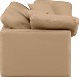 Indulge Tan Vegan Leather Modular Sofa 146Tan-S70 Meridian Furniture