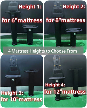 English Elm King Size Upholstered Platform Bed With Oversized Padded Backrest & Solid Wood Frame In Grey W1885S00021