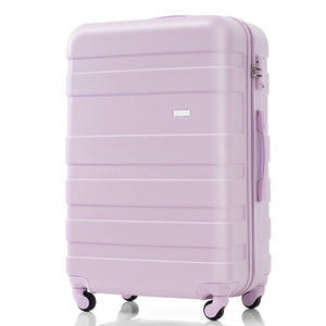 English Elm Luggage Sets 3 Piece Abs Hardshell Spinner Suitcase with Tsa Lock Lightweight Travel N726P203164B
