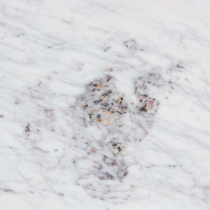 Baxton Studio Baxton Akanji Marble Coffee Table — Hand-Forged Hammered Steel Frame, Square Rustic Modern Accent FUR6885-Natural Marble Top Square-CT