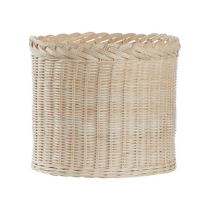 Chelsea House Braided Rattan Planter Small — Hand‑Woven 10"H X11"W Rustic Braided Trim, Versatile Indoor Decor & Storage 14729334