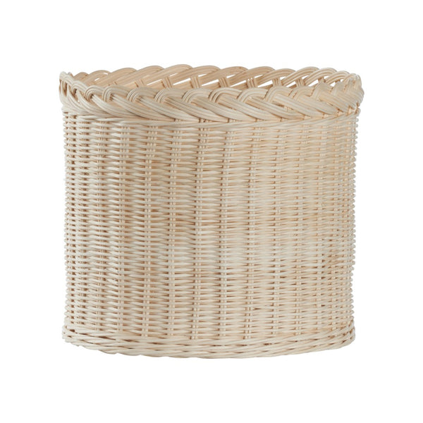 Chelsea House Braided Rattan Planter Small — Hand‑Woven 10"H X11"W Rustic Braided Trim, Versatile Indoor Decor & Storage 14729334