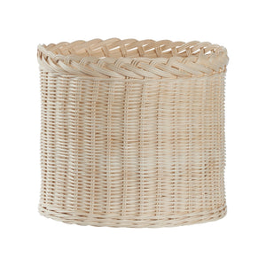 Chelsea House Braided Rattan Planter Small — Hand‑Woven 10"H X11"W Rustic Braided Trim, Versatile Indoor Decor & Storage 14729334