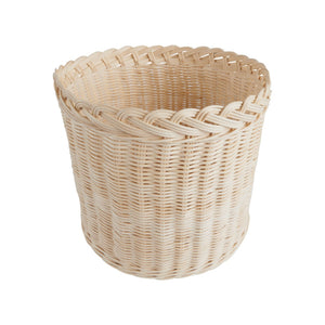 Chelsea House Braided Rattan Planter Small — Hand‑Woven 10"H X11"W Rustic Braided Trim, Versatile Indoor Decor & Storage 14729334