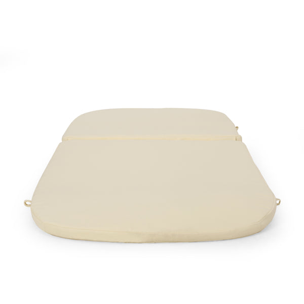 English Elm Christopher Knight Home® - 68020.00Cush-Bge Stylish Beige Chaise Lounge Cushion For Outdoor Comfort & Easy Maintenance, 79" W N775P230112B