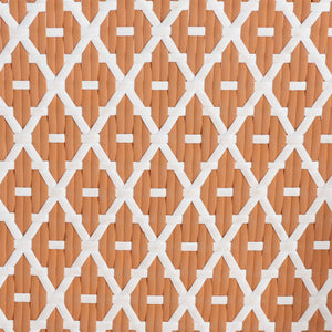 Baxton Studio Bali Mattie Rattan Bistro Chair With Curved Arms, Handwoven Pe-Rattan Accents, Ready-To-Use Indoor/Patio Seating Natural Brown/Beige/White Mattie-Rattan-Beige/White-Arm-DC